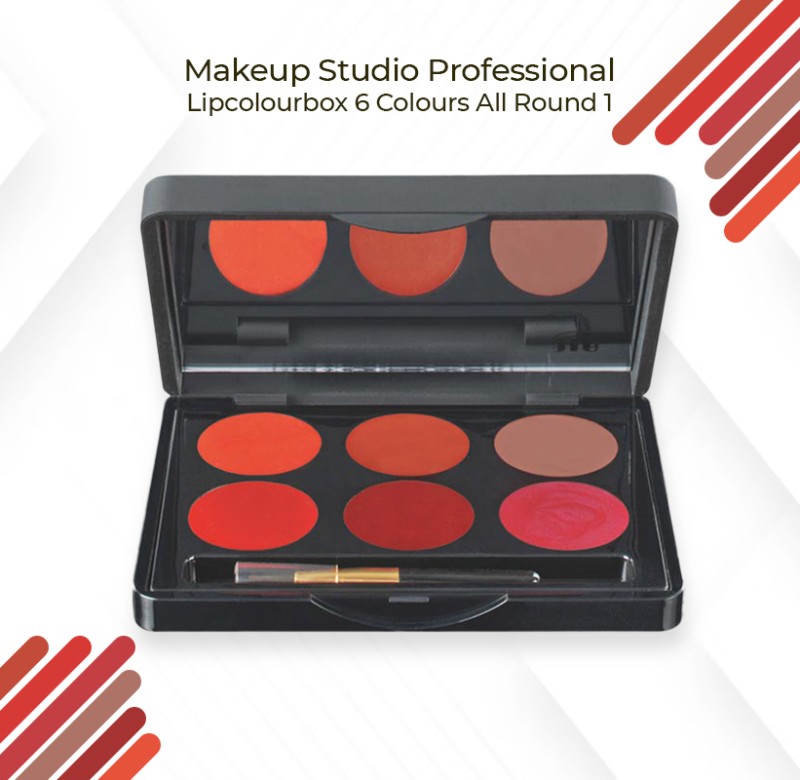 Makeup Studio Professional Lipcolourbox 6 Colours All Round 1